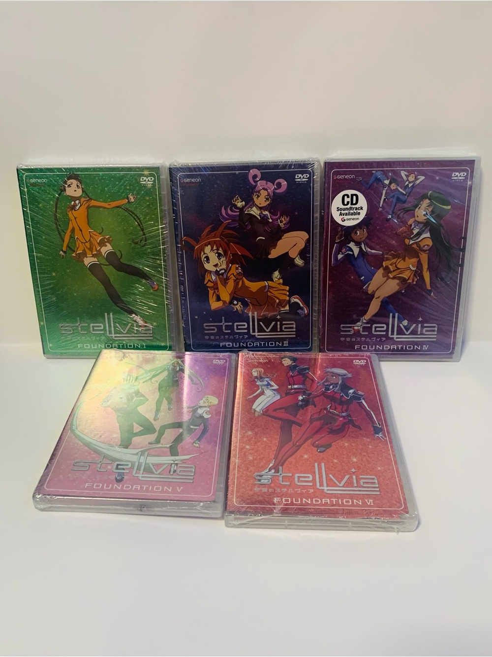 Stellvia Foundation Anime DVDs new sealed